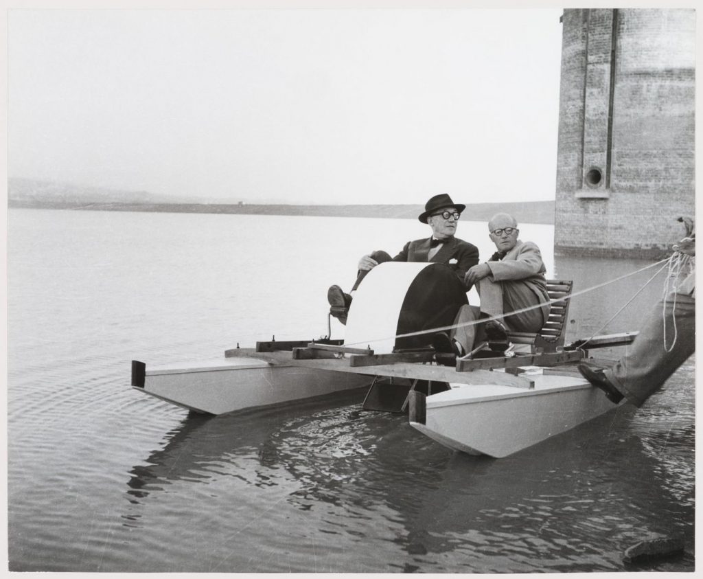 Pierre Jeanneret&rsquo;s paddle boat, pierrick mouton